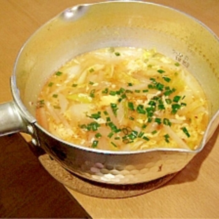 すぐできる!簡単キムチスープ